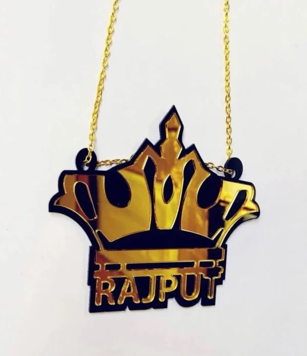 rajput golden crown