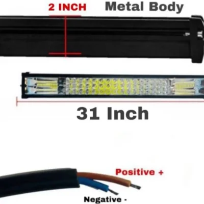 31 Inch White Mercury Light fog lamp Bar 12V Waterproof | Universal Car Light