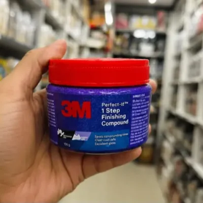 3M Perfect-It 1 Step Finishing Compound 100g | Car Scratch Remover & High Gloss Polish