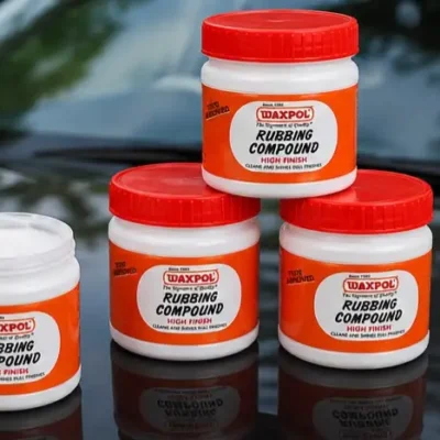 Waxpol Rubbing Compound High Finish | Car Scratch Remover & Paint Restorer