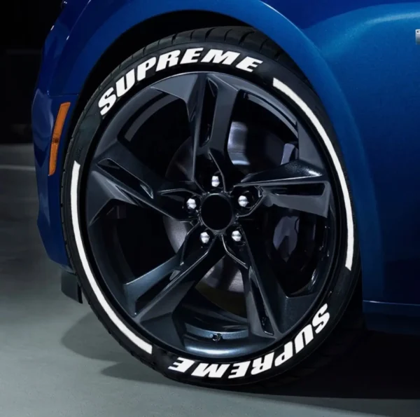 car tyre sidewall sticker