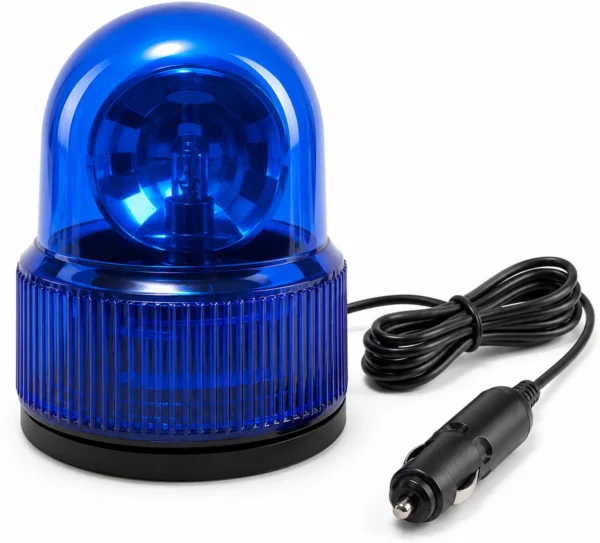 Blue Revolving Emergency Police Led Light