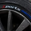 sports tyre Sticker sports tyre Sticker