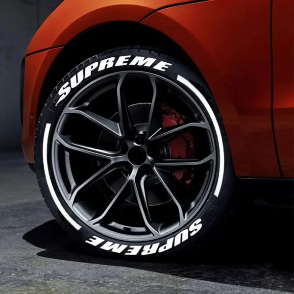 car tyre sidewall sticker