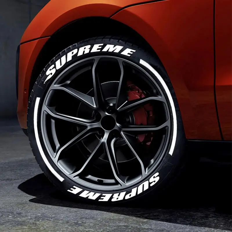 car tyre sidewall sticker