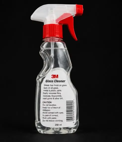 glass cleaner