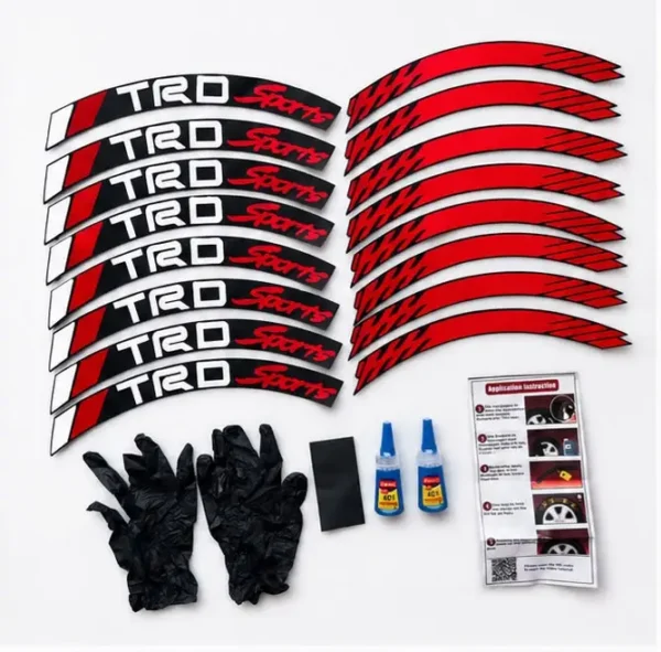 car tyre sidewall sticker