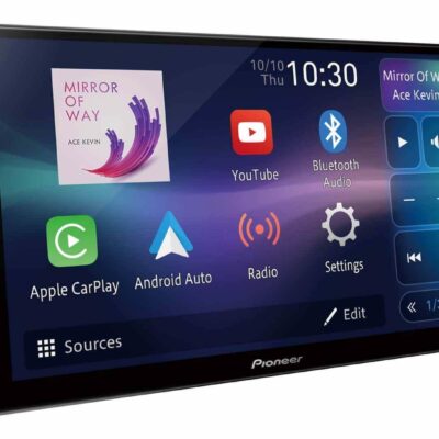 Pioneer DMH-AP6650BT 9 inch Large Screen Display with Wireless Android Auto/Carplay and Weblink