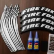 Fire Fox Tyre Sticker Fire Fox Tyre Sticker