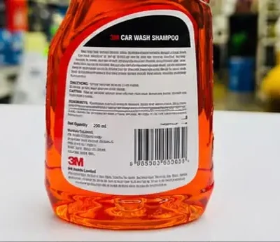 3M Car Wash Shampoo 250ml | pH Balanced Car Cleaning Shampoo for Deep Shine