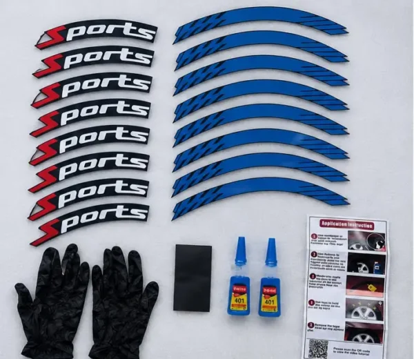 sports tyre Sticker