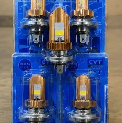 CVT H4 LED Headlight Bulb Pack of 1 | Bright White Bike Light (Pack of 1)