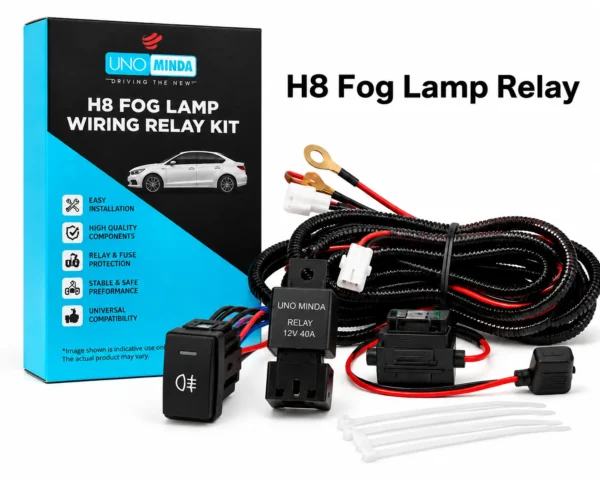 Uno Minda H8 40A Relay for Fog Lamp