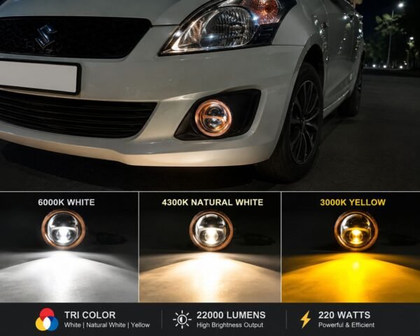 Tri Color LED Fog Lamp