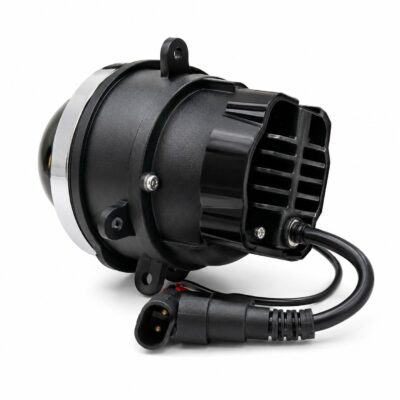 WANTO Universal 3 Inch High / Low Beam Dual Eye Tri Color LED Fog Lamp 240W 24000LM Waterproof Driving Light