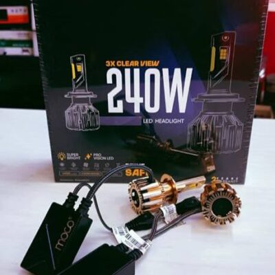 MOCO H4 240W LED Headlight Bulb 24000LM 6000K Cool White | 2-Year Warranty