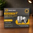 Hindcart Two Eye Projector Lens Tri Color LED Fog Lamp Hindcart Two Eye Projector Lens Tri Color LED Fog Lamp