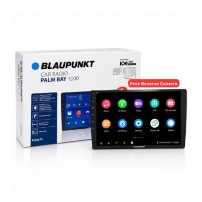 Blaupunkt Palm Bay 1000 Car Stereo 4GB RAM 64GB ROM with Free AHD Reverse Camera | Android Car Multimedia System