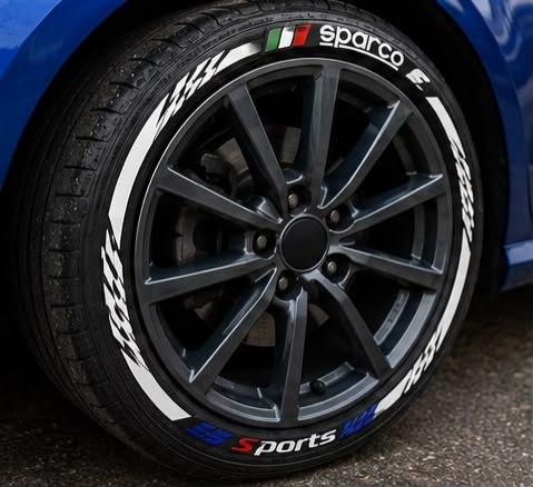 Sparco Tyre Sticker