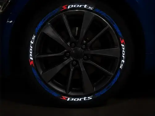 sports tyre Sticker sports tyre Sticker