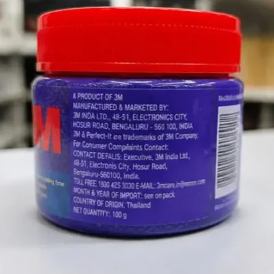 3M Perfect-It 1 Step Finishing Compound 100g | Car Scratch Remover & High Gloss Polish