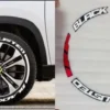 Black Listed tyre Sticker