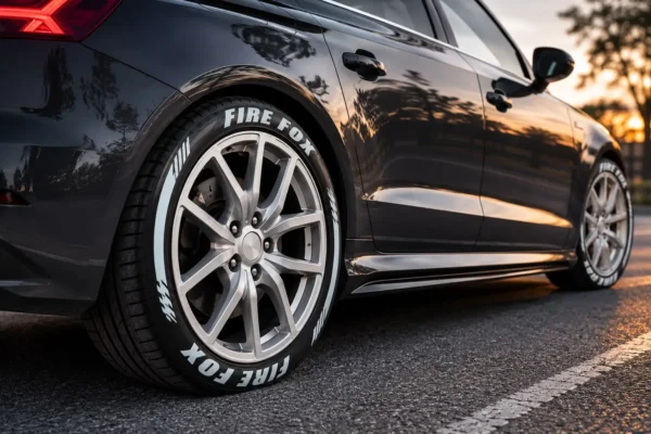 Fire Fox Tyre Sticker