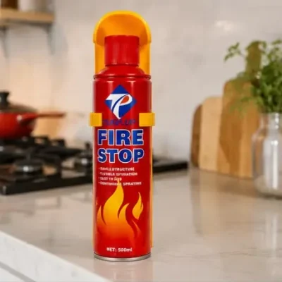 Portable Car Fire Extinguisher Spray | Emergency Fire Stop Aerosol for Cars, Home, Office & Kitchen 500ml