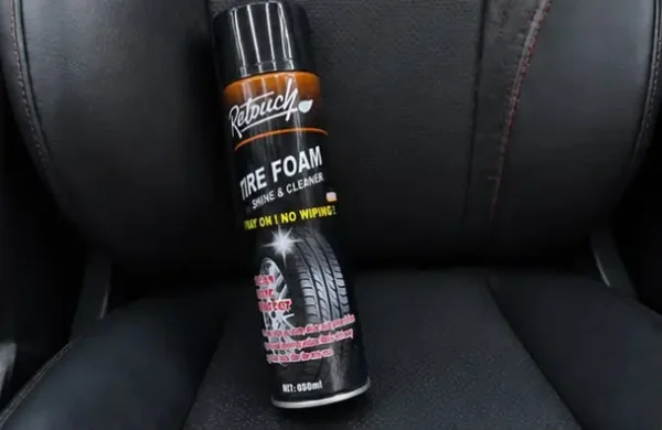 tire foam shine