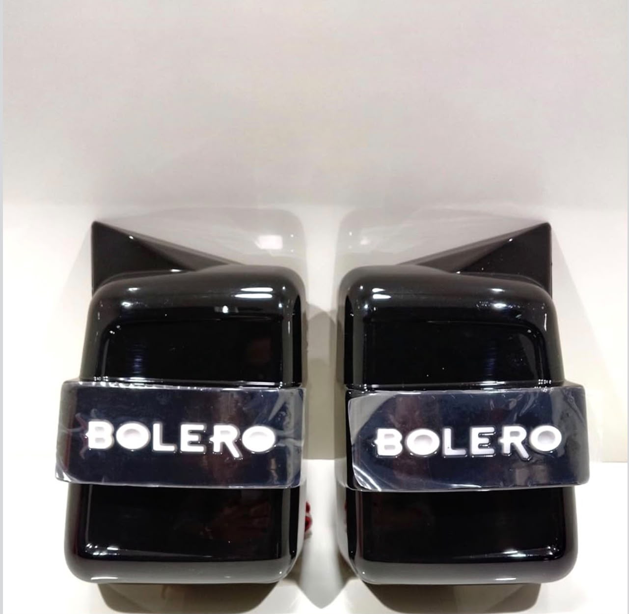 Bolero Batman Style Mirror Cover with Led Light
