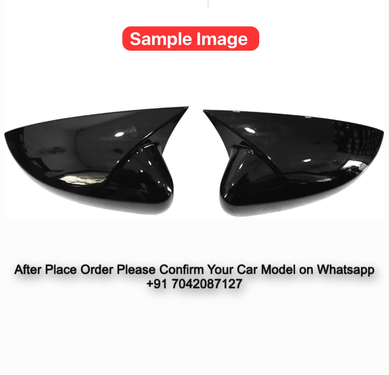 Honda Batman Style Mirror Cover