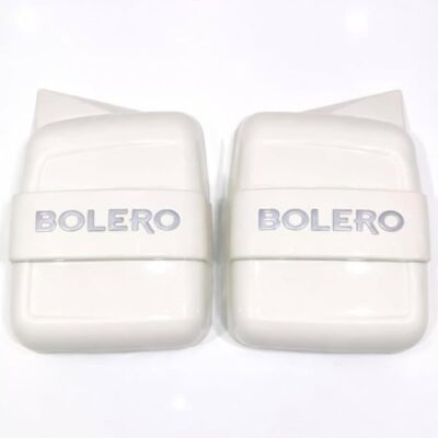 Bolero Batman Style Mirror Cover with Led Light White Imported Side Mirror Cover Pack of 2