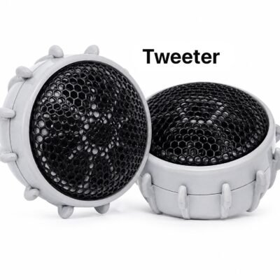 Just Mod TW-09 Universal Car Tweeter 360W | 4 Ohm Ultra Clear Car Audio Pack of 2
