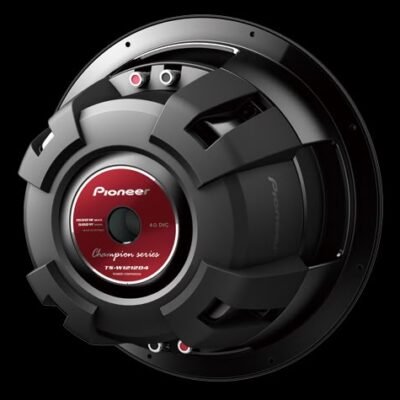 Pioneer TS-W1212D4 Champion Series 12-Inch Subwoofer Maximum Dual 4 ohm Power Subwoofer 1600W Nominal Power 500W