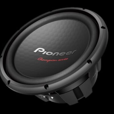 Pioneer TS-W1212D4 Champion Series 12-Inch Subwoofer Maximum Dual 4 ohm Power Subwoofer 1600W Nominal Power 500W