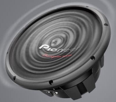 Pioneer TS-W1202D4 Champion Series 12-Inch Subwoofer Maximum Power Subwoofer 1500W Nominal Power 400W