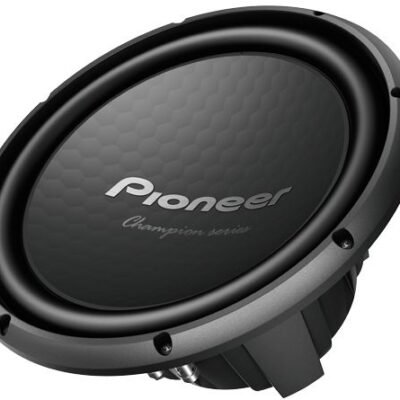 Pioneer TS-W1202D4 Champion Series 12-Inch Subwoofer Maximum Power Subwoofer 1500W Nominal Power 400W