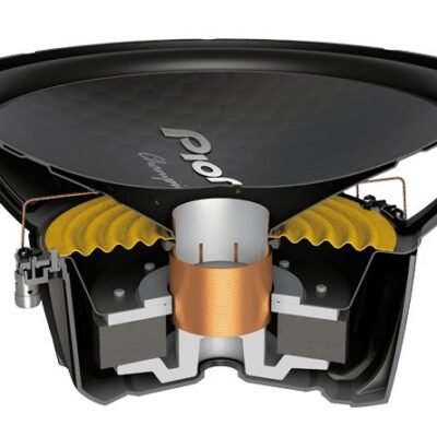 Pioneer TS-W1202D4 Champion Series 12-Inch Subwoofer Maximum Power Subwoofer 1500W Nominal Power 400W