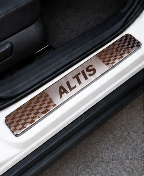 Altis Car Door Steel Welcome Sill Plate