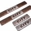 City Car Door Steel Welcome Sill Plate 