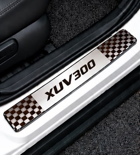 Xuv 300 Car Door Steel Welcome Sill Plate