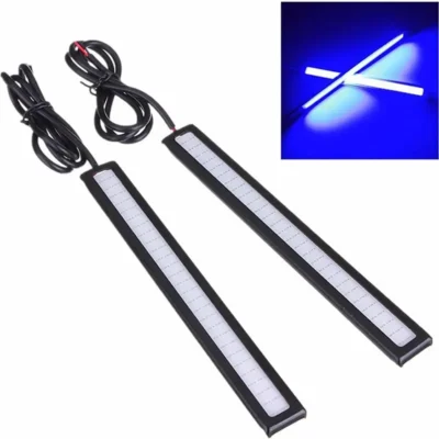 JUST MOD Blue 17cm LED Strip Light Waterproof Car 12V DRL Fancy Light For Car & Bike Pack of 2 (Copy)