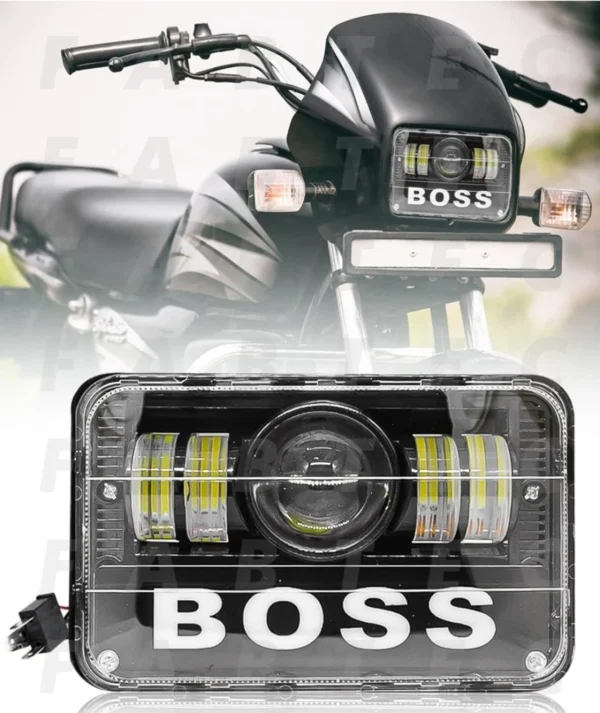 Splendor Bike Boss Logo LED Headlight