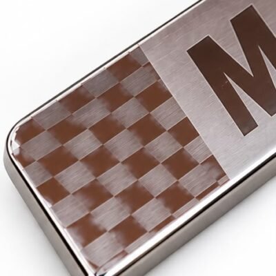 Magnite Car Door Steel Welcome Sill Plate | Compatible with All Models | Glossy Chrome Finish Pack of 4