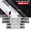 Duster Car Door Steel Welcome Sill Plate