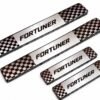 Fortuner Car Door Steel Welcome Sill Plate
