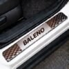 Baleno Car Door Steel Welcome Sill Plate