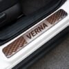 Verna Car Door Steel Welcome Sill Plate