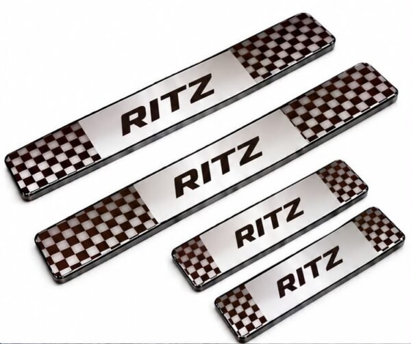 Ritz Car Door Steel Welcome Sill Plate
