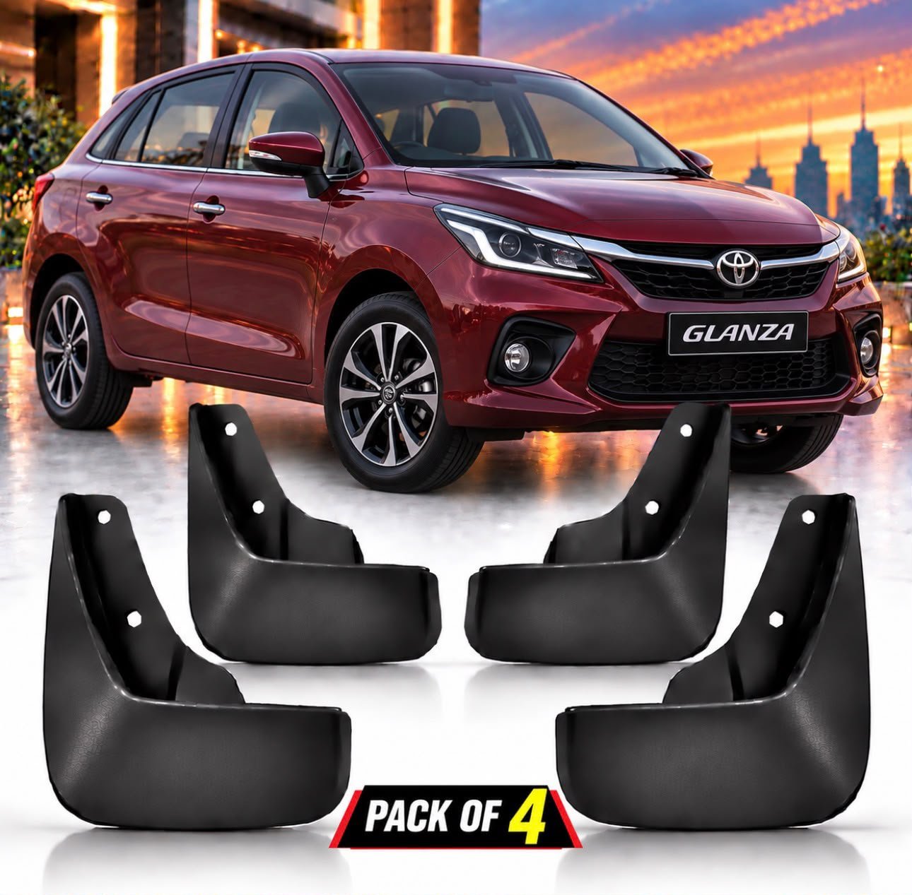 Glanza mud flap